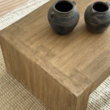 Load image into Gallery viewer, Platform Coffee Table _ Aged Elm