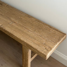 Load image into Gallery viewer, American Farmhouse Bench _ 190cm _ Honey Elm