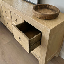Load image into Gallery viewer, Organic Sideboard _ Ten Drawer _ Blonde Elm