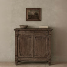 Load image into Gallery viewer, French Provincial Cabinet _ Distressed Brown