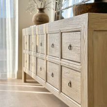 Load image into Gallery viewer, Organic Sideboard _ Ten Drawer _ Blonde Elm