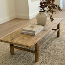 Load image into Gallery viewer, Organic Coffee Table _ Raw Natural Elm