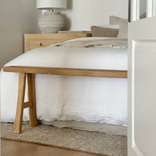 Load image into Gallery viewer, Organic Skinny Bench _ Warm Blonde Elm
