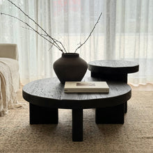 Load image into Gallery viewer, Kuro-Sabi Coffee Table _ Oak _ Black Brown