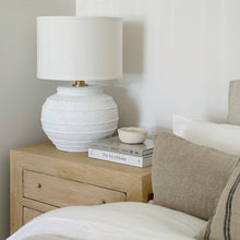 Load image into Gallery viewer, Mediterranean Bedside Table _ XL _ Blonde Elm