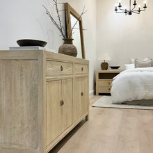 Load image into Gallery viewer, Organic Boho Sideboard _ 160cm _ Blonde Elm