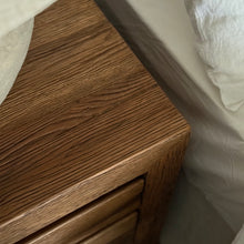 Load image into Gallery viewer, European Oak Bedside Table _ Natural