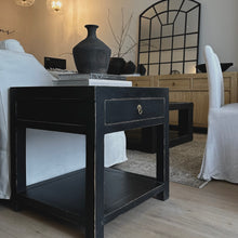 Load image into Gallery viewer, Provincial Farmhouse Lamp Table _ XL _ Black