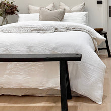 Load image into Gallery viewer, Skinny Bench | Black Reclaimed Elm