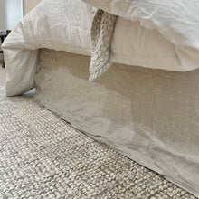 Load image into Gallery viewer, Rug _ Organic Jute & Wool _ Grey White