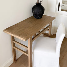 Load image into Gallery viewer, Artisan Alter Table _ Desk/Dresser/Vanity _ Aged Elm