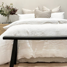 Load image into Gallery viewer, Skinny Bench | Black Reclaimed Elm