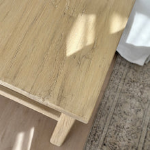 Load image into Gallery viewer, Organic Oriental Lamp Table _ Large _ Blonde Elm