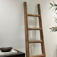 Load image into Gallery viewer, Wabi-Sabi Decorative Ladder _ 200cm _ Earthy Brown