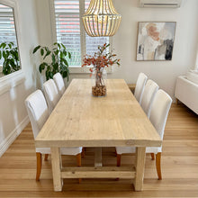 Load image into Gallery viewer, Organic Dining Table _ 200cm _ Blonde Elm