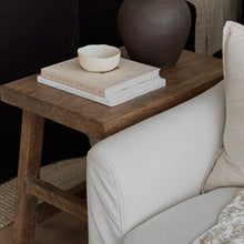 Load image into Gallery viewer, French Provincial Side Table _ XL _ Distressed Brown