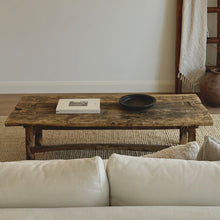 Load image into Gallery viewer, Wabi Coffee Table _ Raw Natural Elm