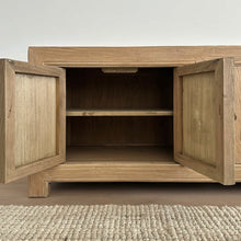 Load image into Gallery viewer, Antique TV Unit _ Six Door _ 220cm _ Aged Elm
