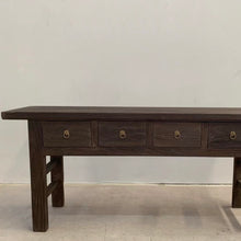 Load image into Gallery viewer, Wabi-Sabi Hallway Table _ Antique Brown