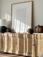 Load image into Gallery viewer, Antique Sideboard _ Shaker Profile _ 220cm _ Aged Elm