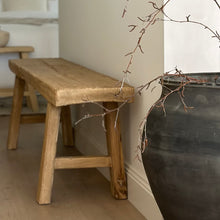 Load image into Gallery viewer, American Farmhouse Bench _ 190cm _ Honey Elm