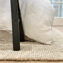 Load image into Gallery viewer, Rug _ Organic Jute & Wool _ Grey White