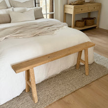 Load image into Gallery viewer, Organic Skinny Bench _ Honey Elm