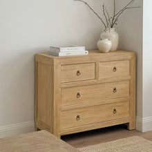 Load image into Gallery viewer, Organic Farmhouse Mini Chest _ Blonde Elm