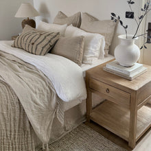 Load image into Gallery viewer, Farmhouse Lamp Table _ X-Large _ Aged Elm