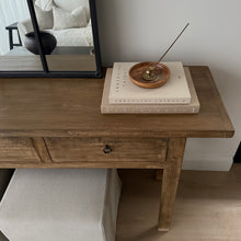 Load image into Gallery viewer, Ming Console _ Three Drawer _ 180cm _ Rustic Brown