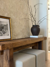 Load image into Gallery viewer, European Oak Hallway Table _ Natural