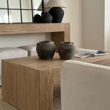 Load image into Gallery viewer, Platform Coffee Table _ Aged Elm