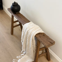 Load image into Gallery viewer, Antique Skinny Bench _ Earthy Brown