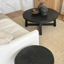 Load image into Gallery viewer, Provincial Boho Side Table _ Black Elm