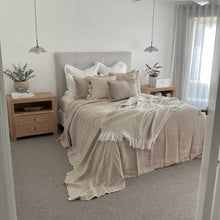Load image into Gallery viewer, Farmhouse Bedside Table _ XL _ Aged Elm