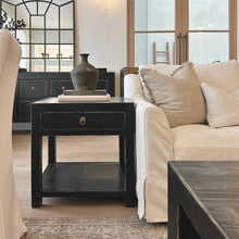 Load image into Gallery viewer, Provincial Farmhouse Lamp Table _ Large _ Black