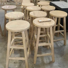 Load image into Gallery viewer, Organic Bar Stool _ Blonde Elm