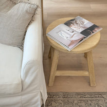 Load image into Gallery viewer, Organic Boho Side Table _ Blonde Elm