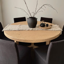 Load image into Gallery viewer, Honey Elm Dining Table _ 152cm _ Round