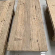 Load image into Gallery viewer, Platform Coffee Table _ Whitewashed Elm