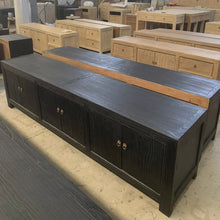 Load image into Gallery viewer, Provincial TV Unit _ 220cm _ Textured Black