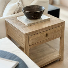 Load image into Gallery viewer, Farmhouse Lamp Table _ X-Large _ Aged Elm