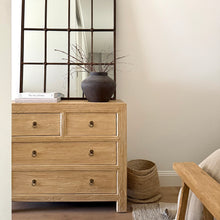 Load image into Gallery viewer, Organic Farmhouse Mini Chest _ Blonde Elm