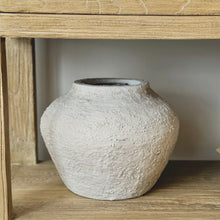 Load image into Gallery viewer, Textured White Pot _ 2 Sizes