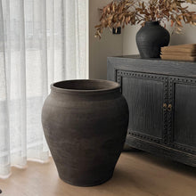 Load image into Gallery viewer, Antique 90yr Planter Pot _ XL _ Stone Grey