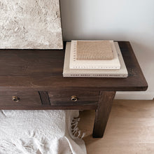 Load image into Gallery viewer, Wabi Hallway Table _ Antique Brown