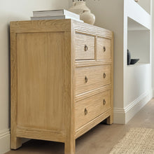 Load image into Gallery viewer, Organic Farmhouse Mini Chest _ Blonde Elm