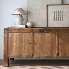 Load image into Gallery viewer, Authentic Antique Sideboard _ Raw Natural Elm _ 190cm