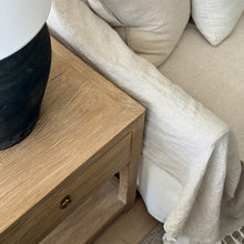 Load image into Gallery viewer, Farmhouse Lamp Table _ X-Large _ Aged Elm