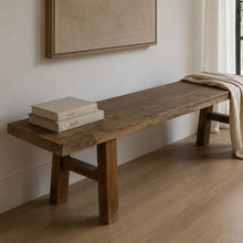 Load image into Gallery viewer, Ming Bench _ 180cm _ Rustic Brown